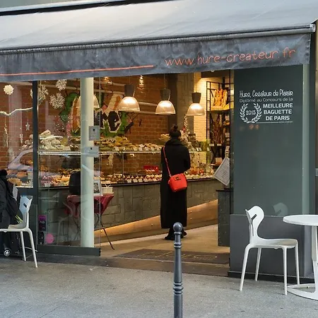 Rue Des Haudriettes Апартаменты *